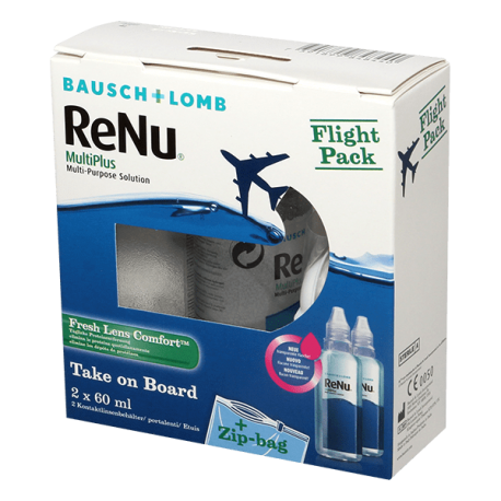 ReNu MultiPlus Flight Pack 2 x 60ml