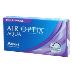 Air Optix Aqua Multifocal - 6 lentilles