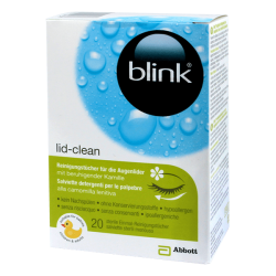Blink Lid-Clean 20 lingettes stériles