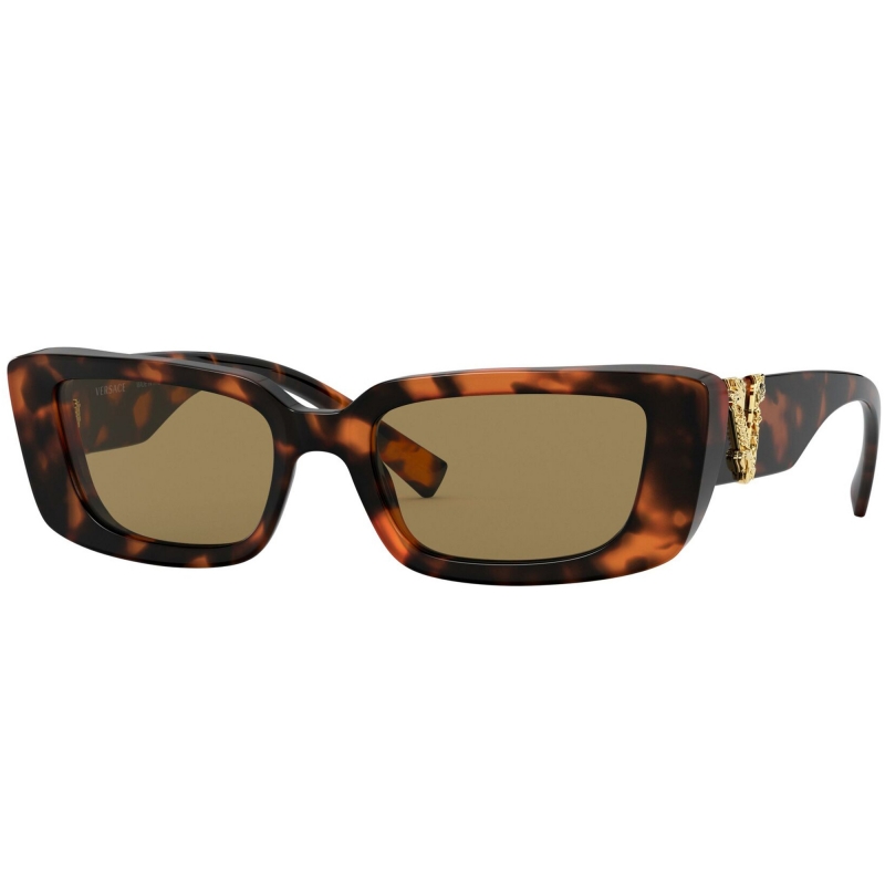 Versace virtus hot sale rectangular sunglasses