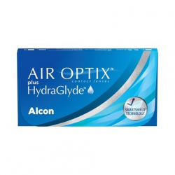 Air Optix Plus Hydraglyde - 3 contact lenses