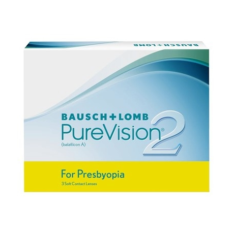 Purevision 2 For Presbyopia - 3 contact lenses
