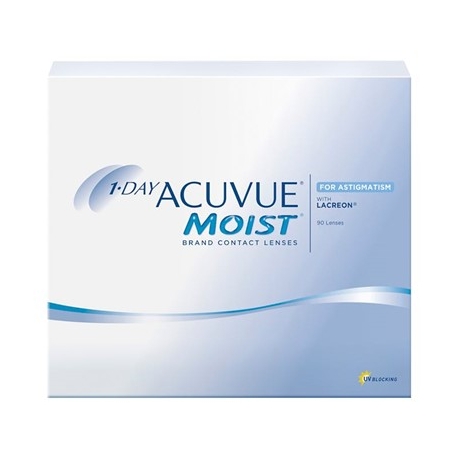 1-Day Acuvue Moist for Astigmatism - 90 lenti a contatto