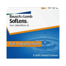 SofLens Toric or SofLens For Astigmatism - 6 contact lenses