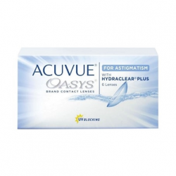 Acuvue Oasys for Astigmatism - 6 contact lenses