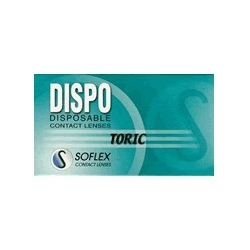 Dispo Toric - 6 contact lenses